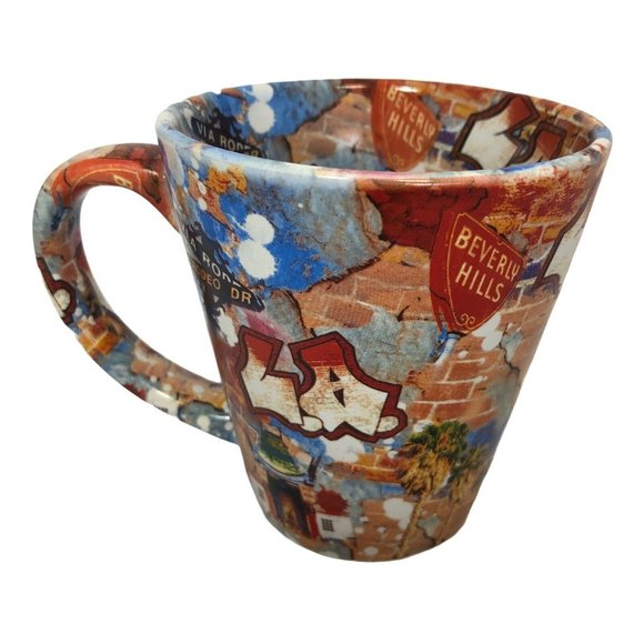 Hollywood LA Themed Coffee Mug Tea Cup - Picture 5 of 7